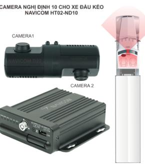 BỘ CAMERA 2 KÊNH PHÙ HỢP NGHỊ ĐỊNH 10 CHO XE ĐẦU KÉO & CONTAINER NAVICOM HT02-ND10