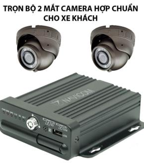 Hệ thống 2 camera giám sát hợp chuẩn nghị định 10 cho xe khách 24 chỗ trở lên Navicom HT02ND10     	 1