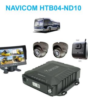 Hệ thống 4 camera giám sát hợp chuẩn NGHỊ ĐỊNH 10 cho xe khách - bus trên 30 chỗ ngồi Navicom HTB04-ND10
