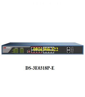 Switch POE 16 cổng 100M HIKVISION DS-3E0318P-E